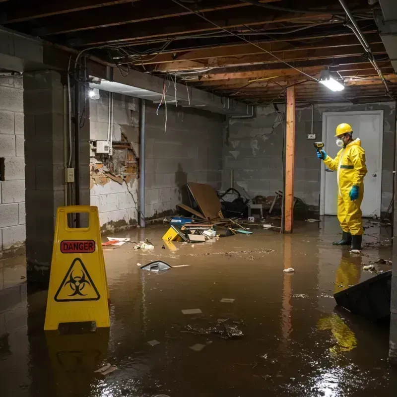 Flooded Basement Electrical Hazard in Buena Vista, CO Property